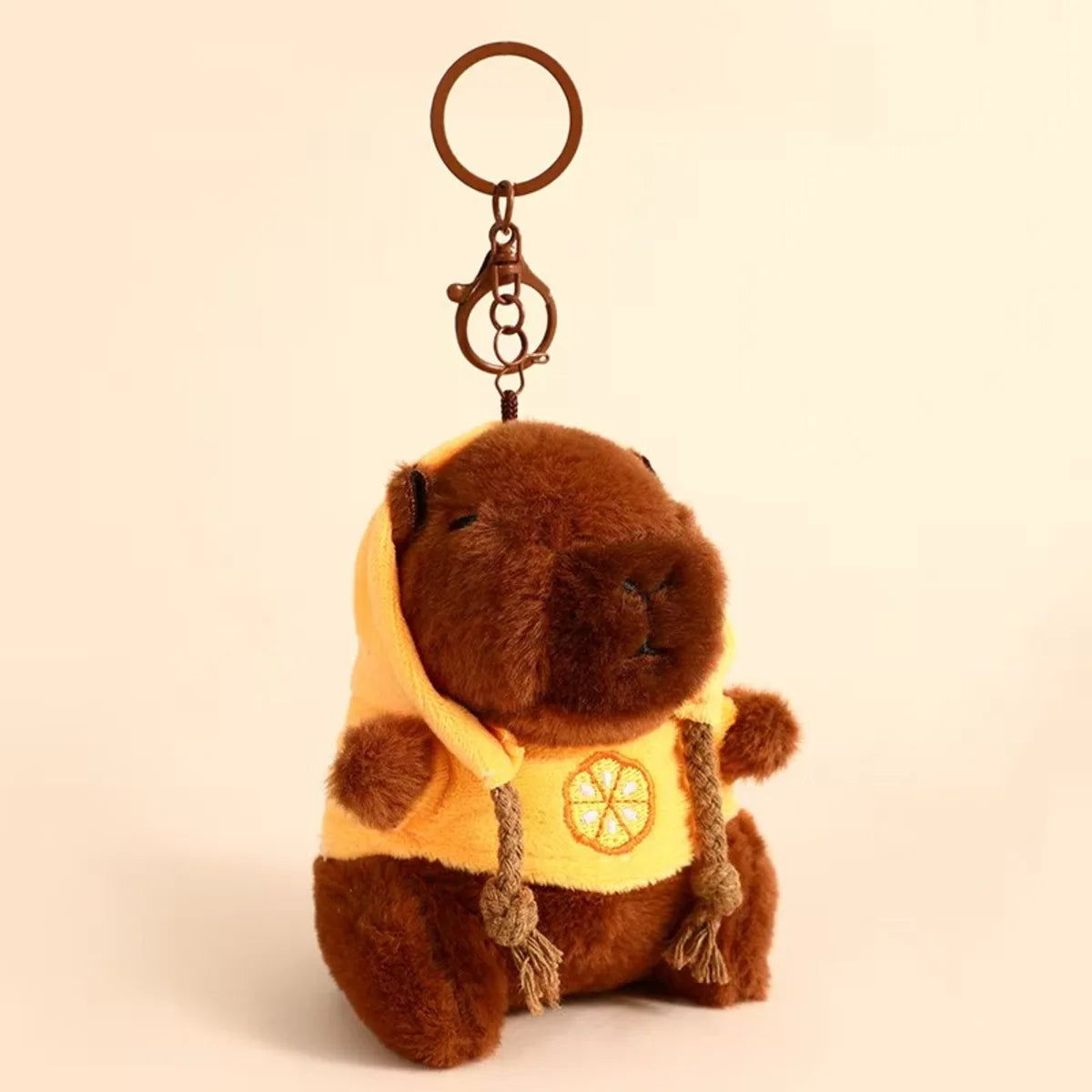 Hooded Beaver Keychain