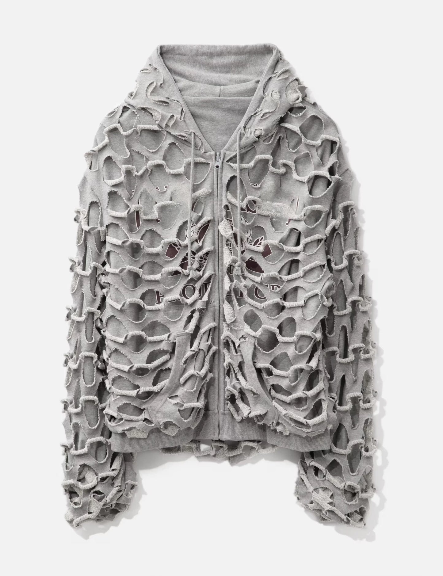 Moonlit Moth Cocoon Hoodie