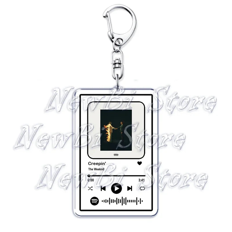 The Weeknd Keychain