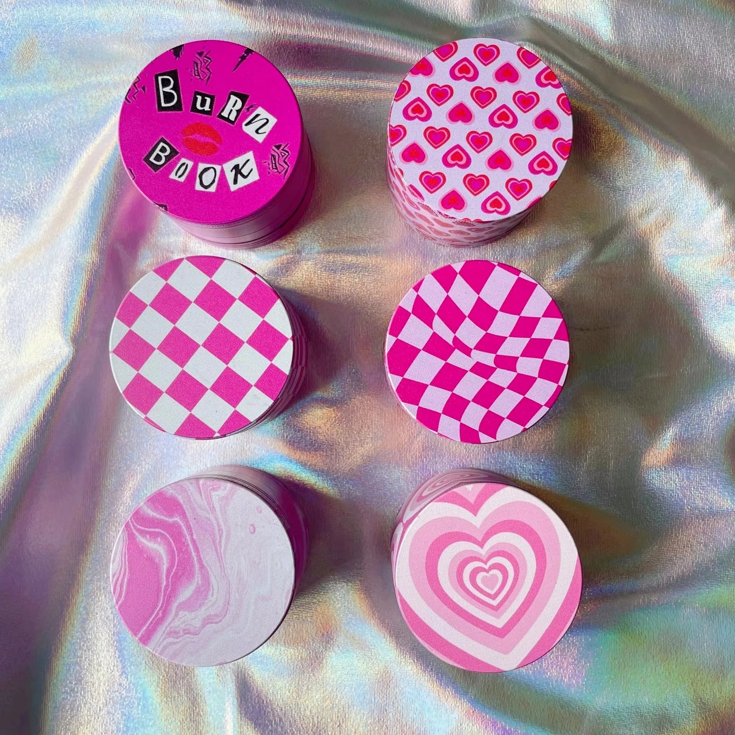 Pink Pop Vibe Grinders – Retro Drop