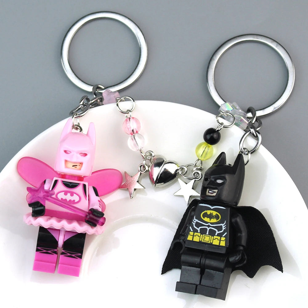 Bat Duo Keychains