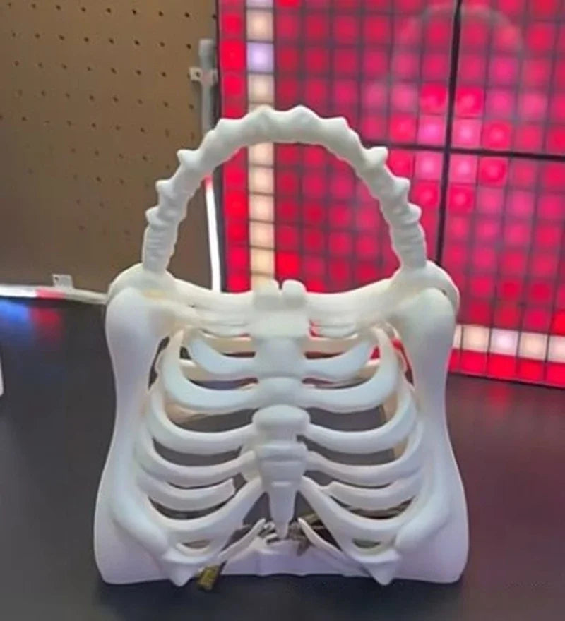 Bone to Be Wild – Ribcage Relic Handbag