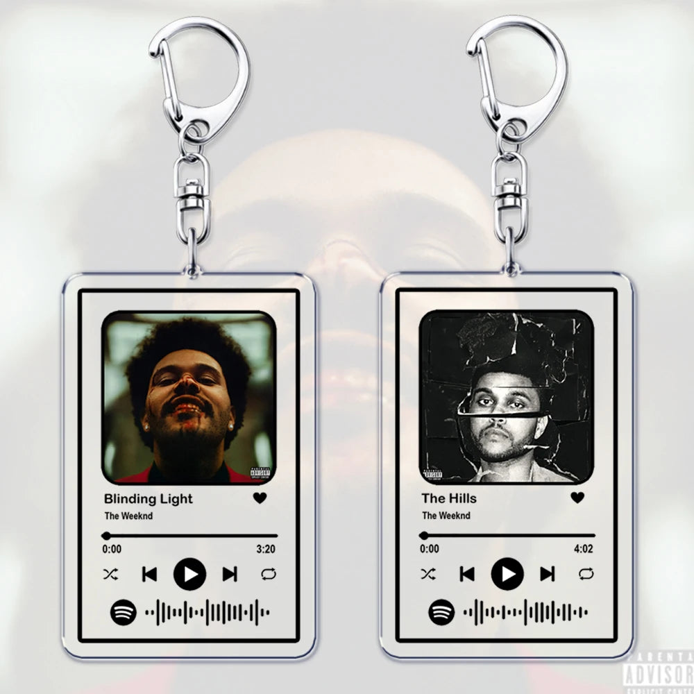 The Weeknd Keychain