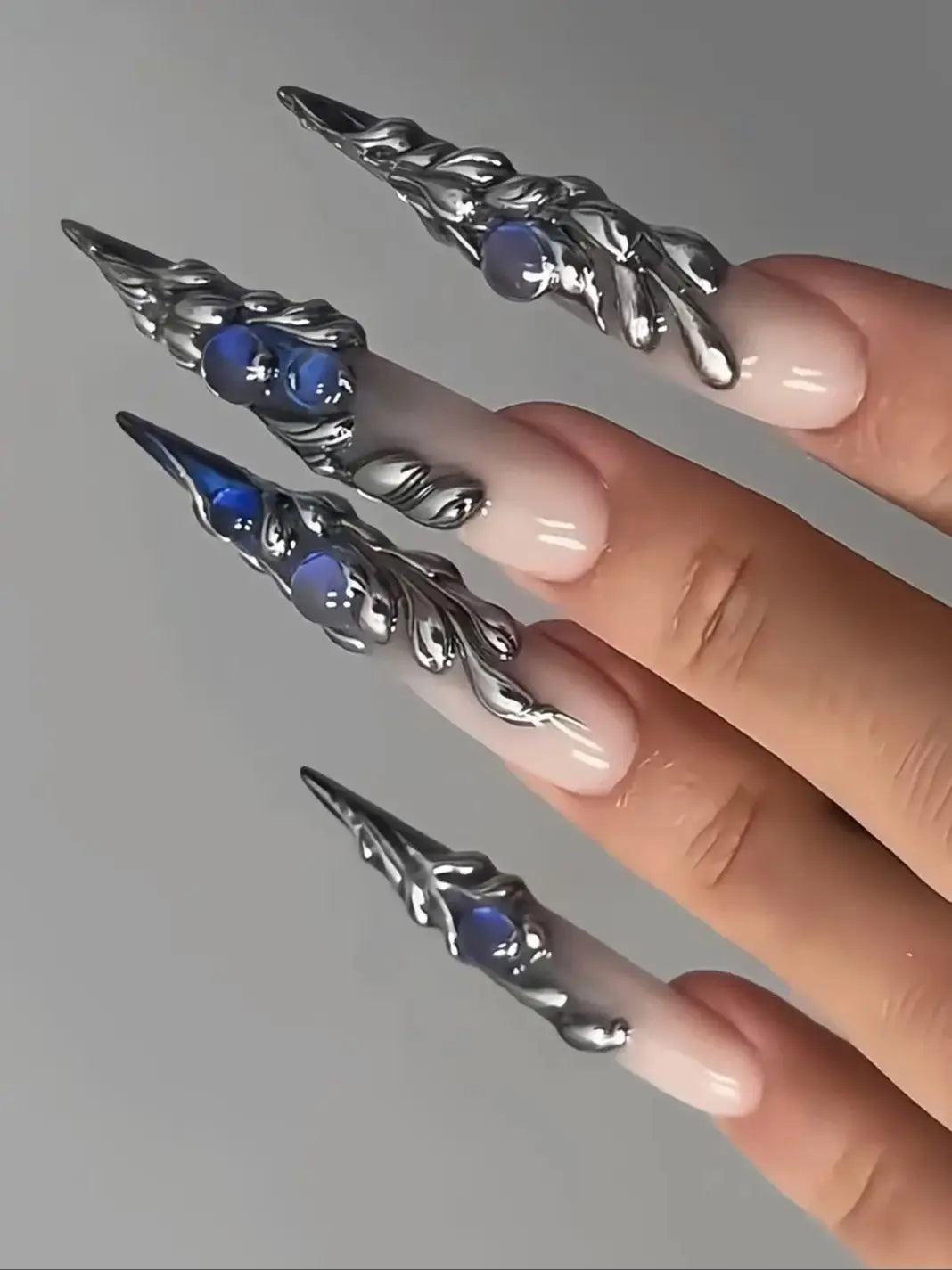Butterfly Blade Nails