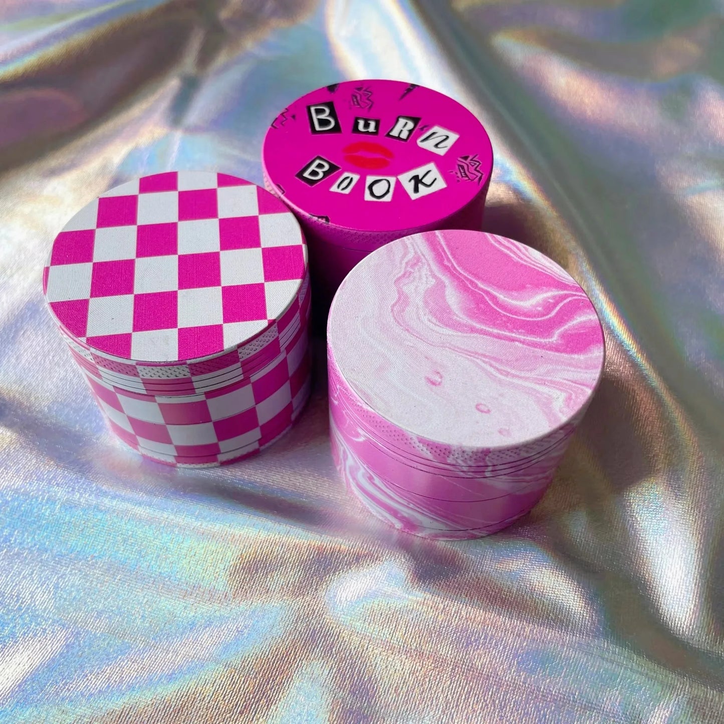Pink Pop Vibe Grinders – Retro Drop