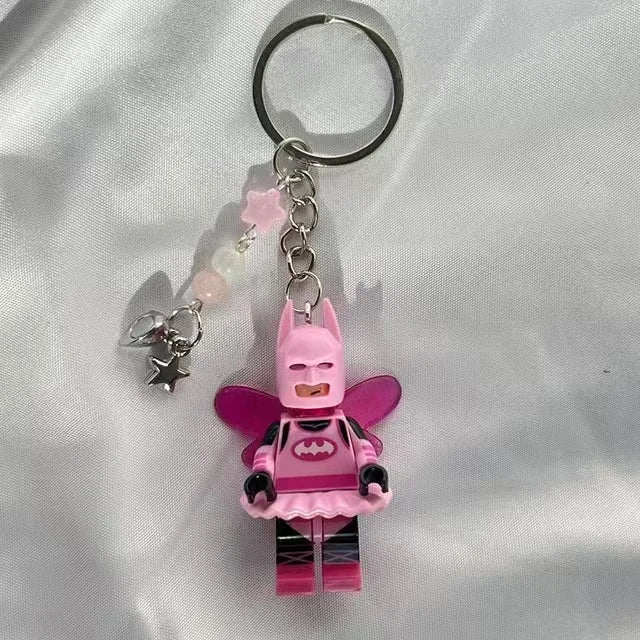 Bat Duo Keychains