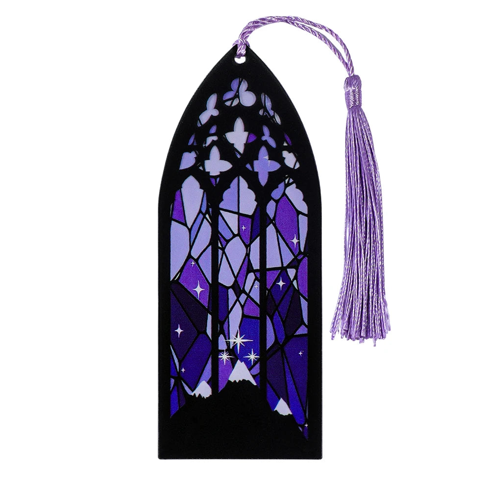 Stained Glass Gothic Bookmarks