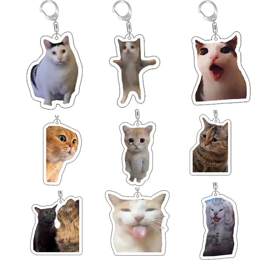 Meme'd Keychain