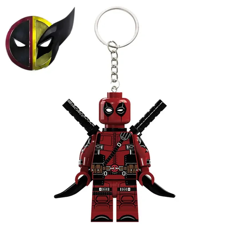 Deadpool & Wolverine Keychain