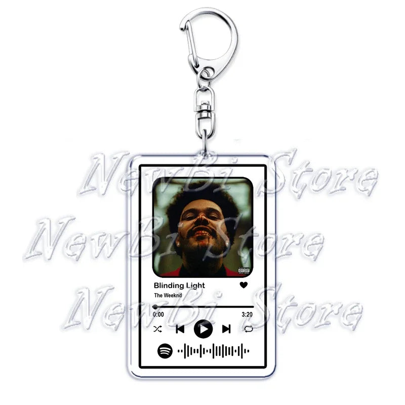 The Weeknd Keychain