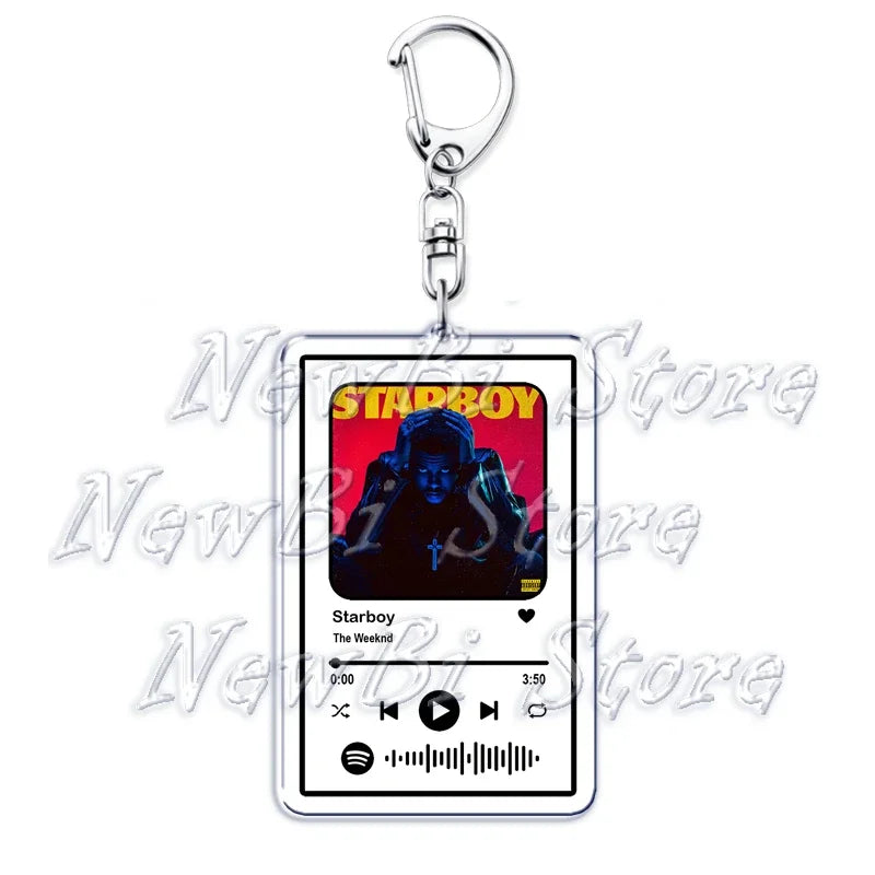 The Weeknd Keychain
