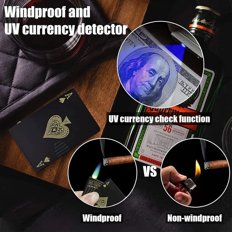 Ace of Flame – Poker Card Torch Lighter