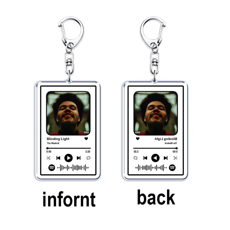 The Weeknd Keychain