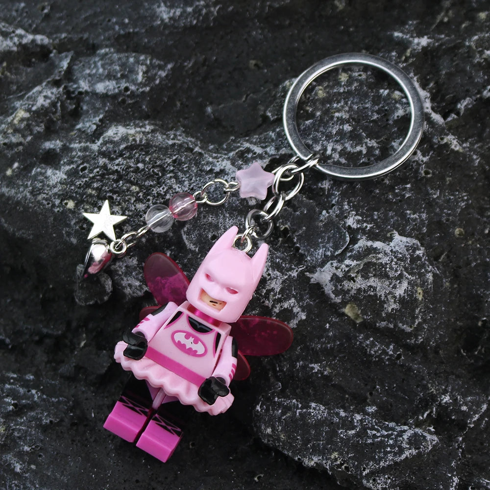 Bat Duo Keychains