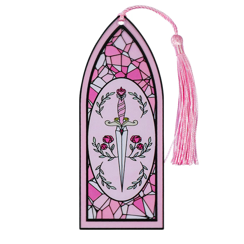 Stained Glass Gothic Bookmarks