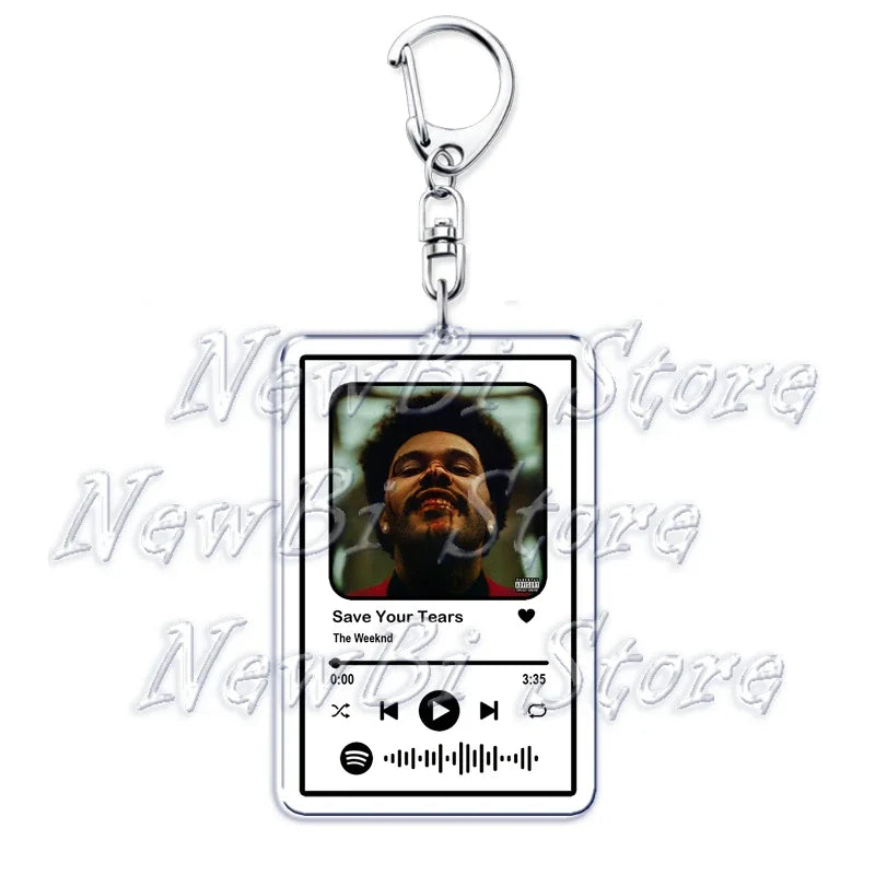 The Weeknd Keychain
