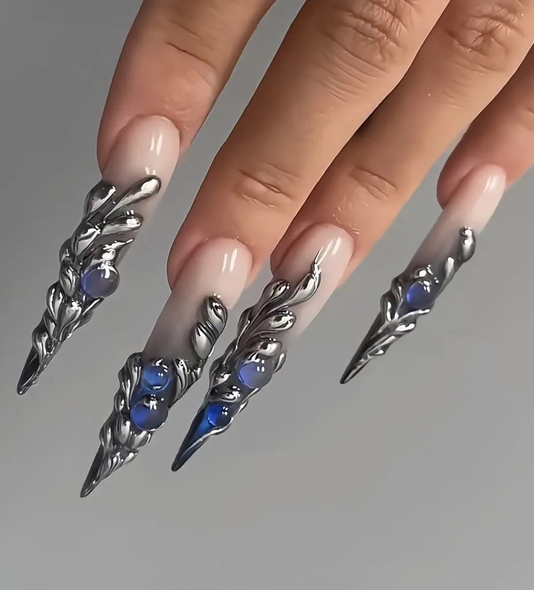 Butterfly Blade Nails