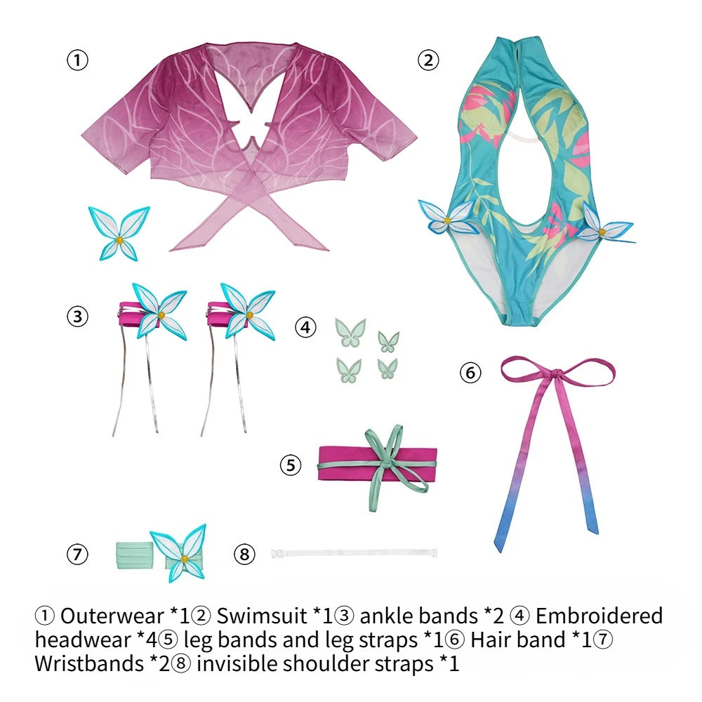 The Bloomsong Kimono Swimsuit ✦