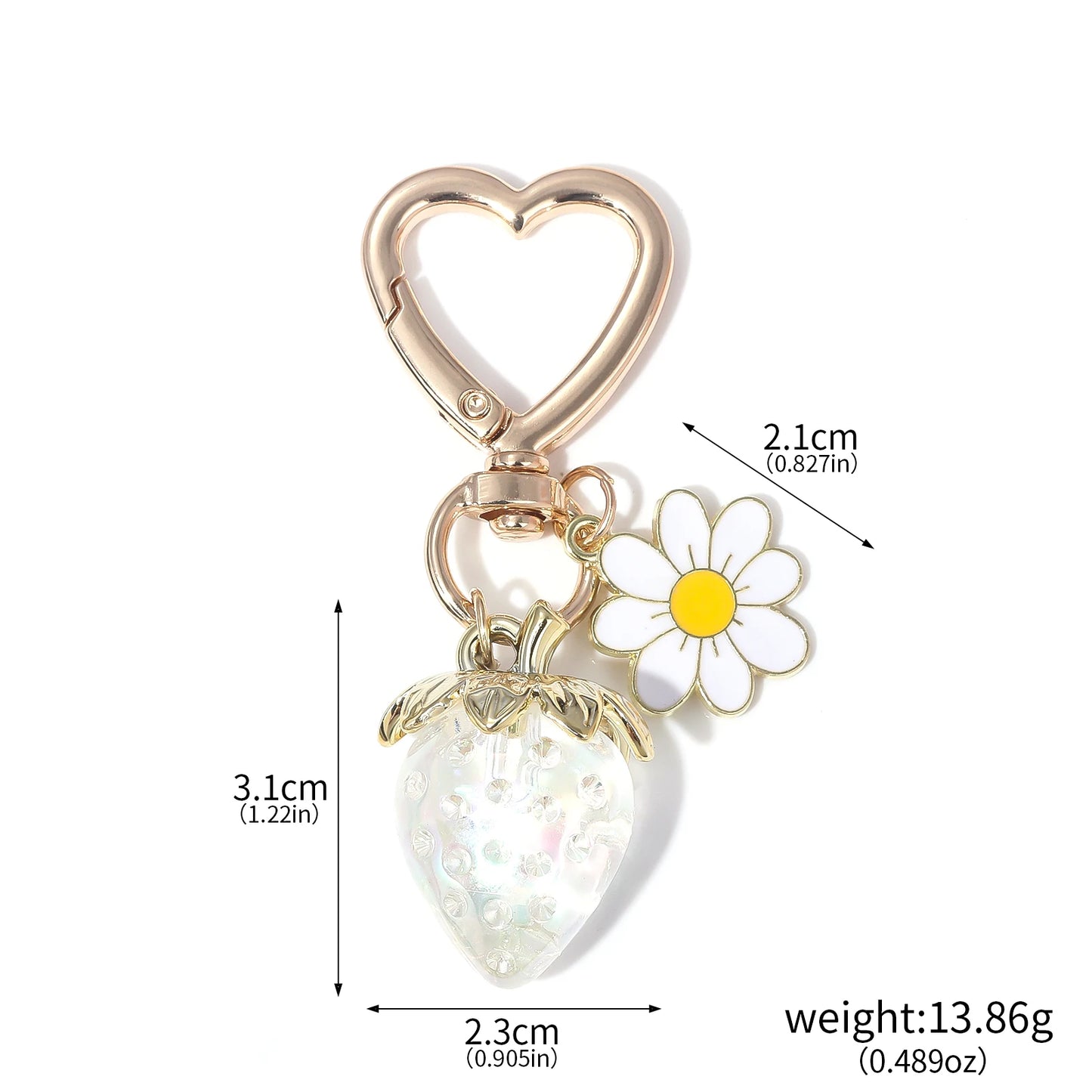Daisy Keychain