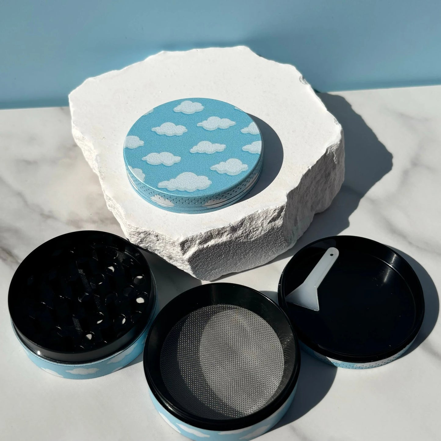 Clouded Set – Tray & Grinder Combo