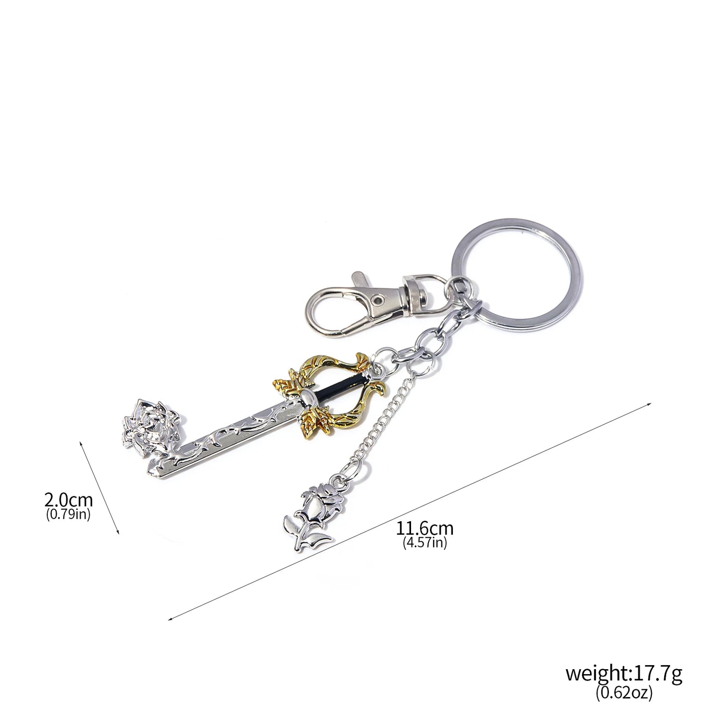Sora Keyblade Keychain Keychain