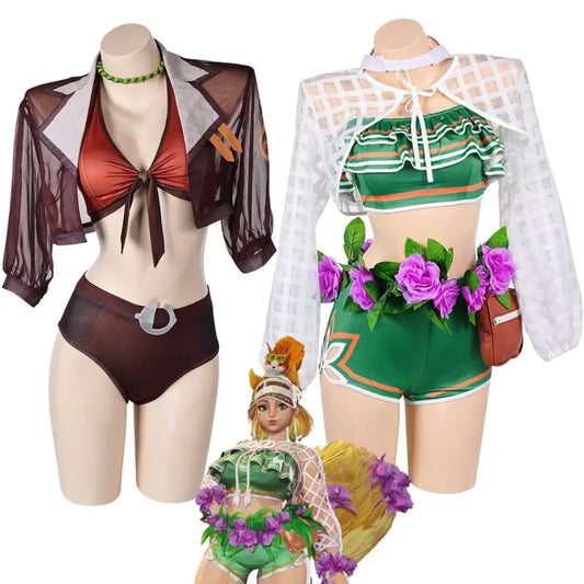 🌿 Doreen Green – Squirrel Girl Rival Skin Cosplay