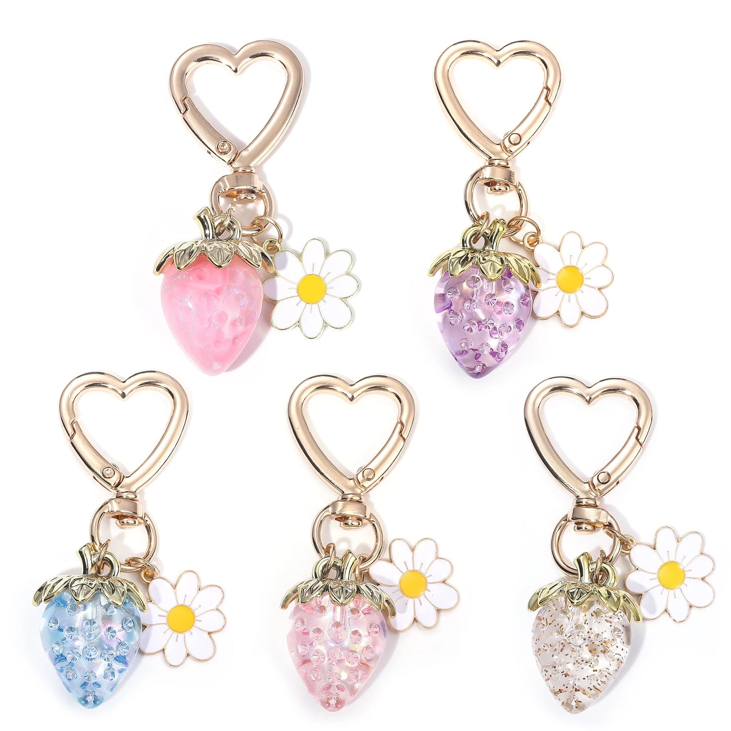 Daisy Keychain