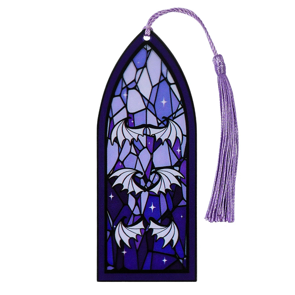 Stained Glass Gothic Bookmarks