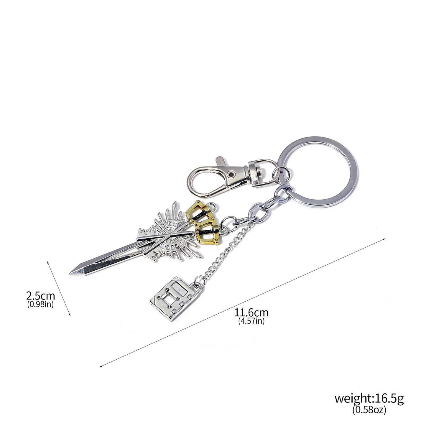 Sora Keyblade Keychain Keychain