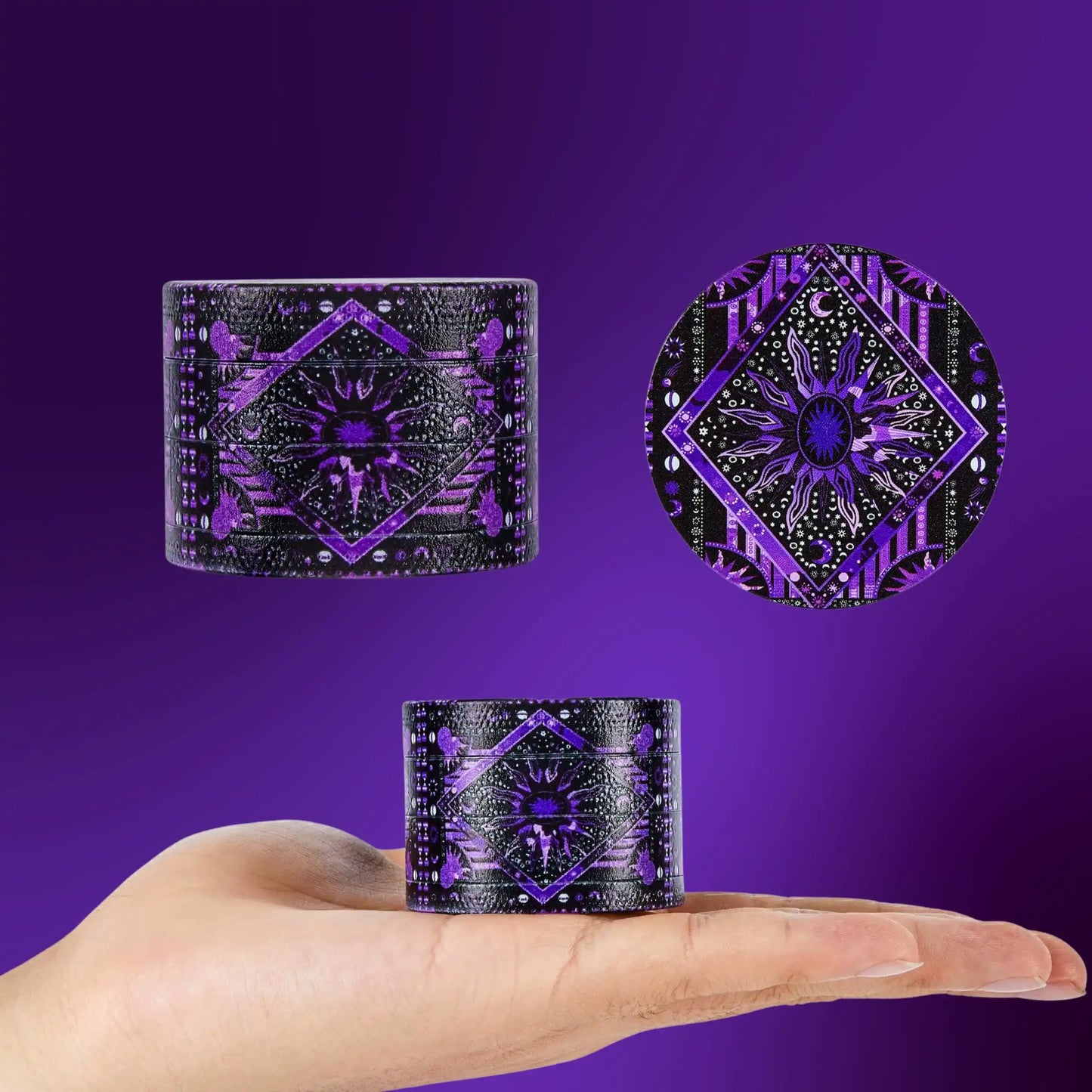 Psychedelic Sun & Moon Grinder