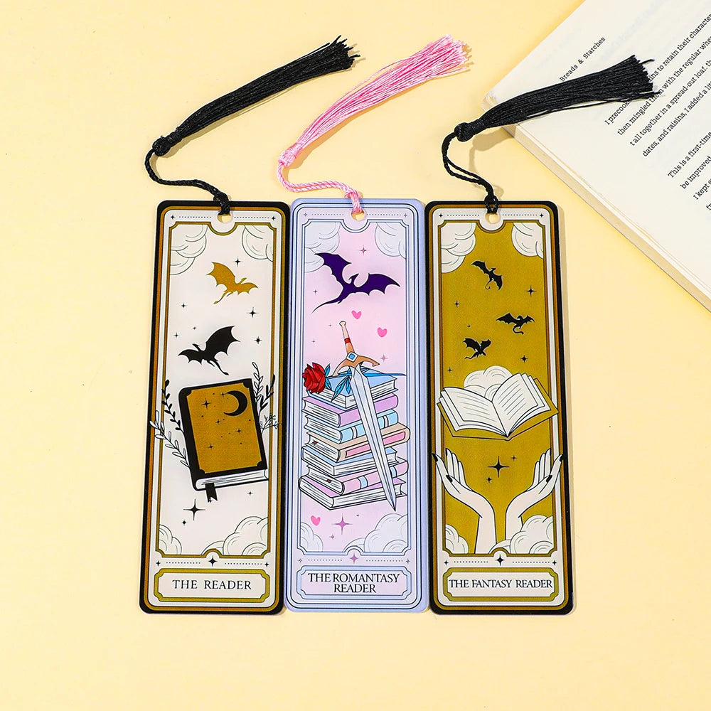 Reader’s Skeleton Bookmark Duo
