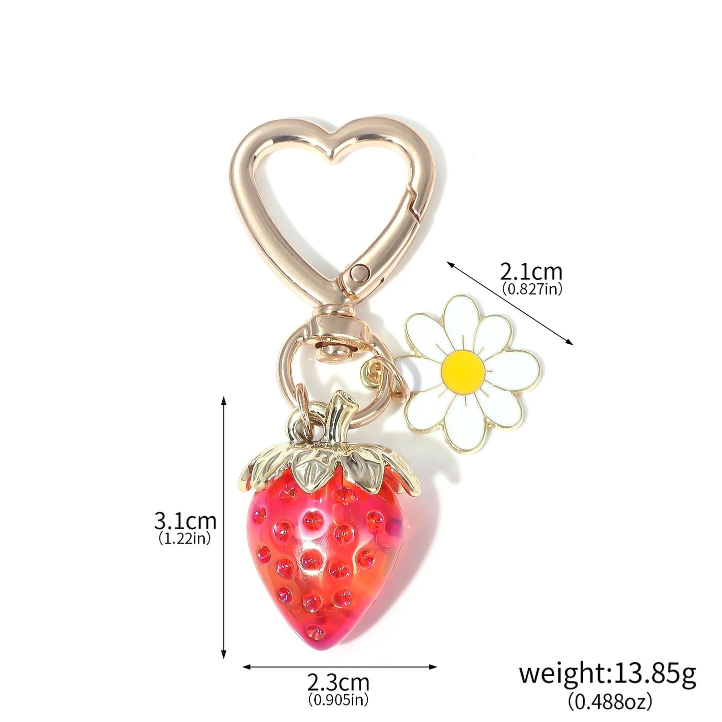 Daisy Keychain