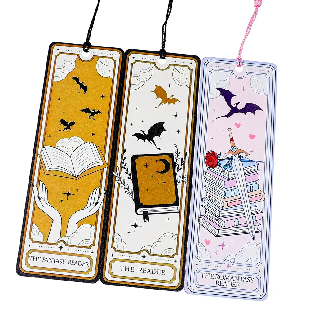 Reader’s Skeleton Bookmark Duo