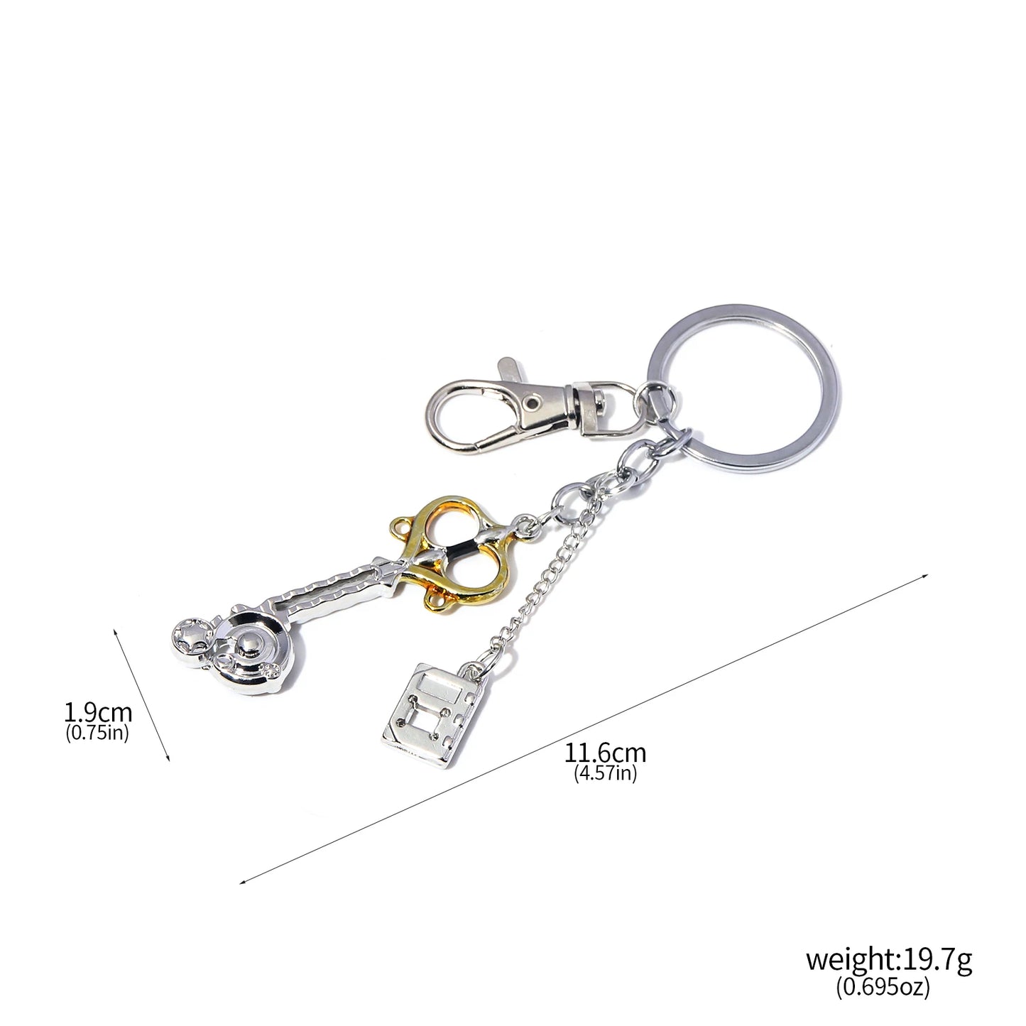 Sora Keyblade Keychain Keychain