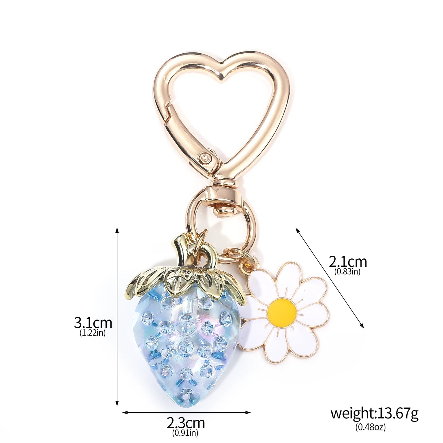 Daisy Keychain