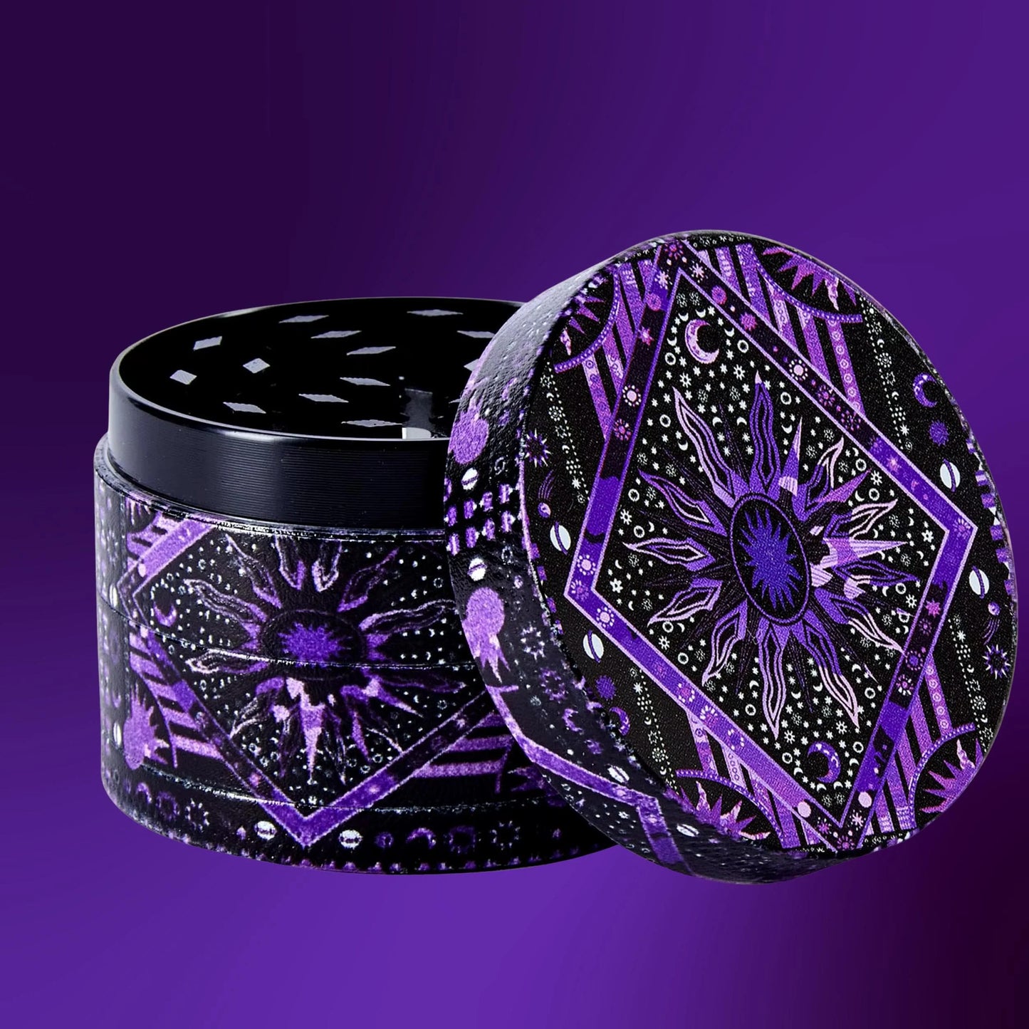 Psychedelic Sun & Moon Grinder