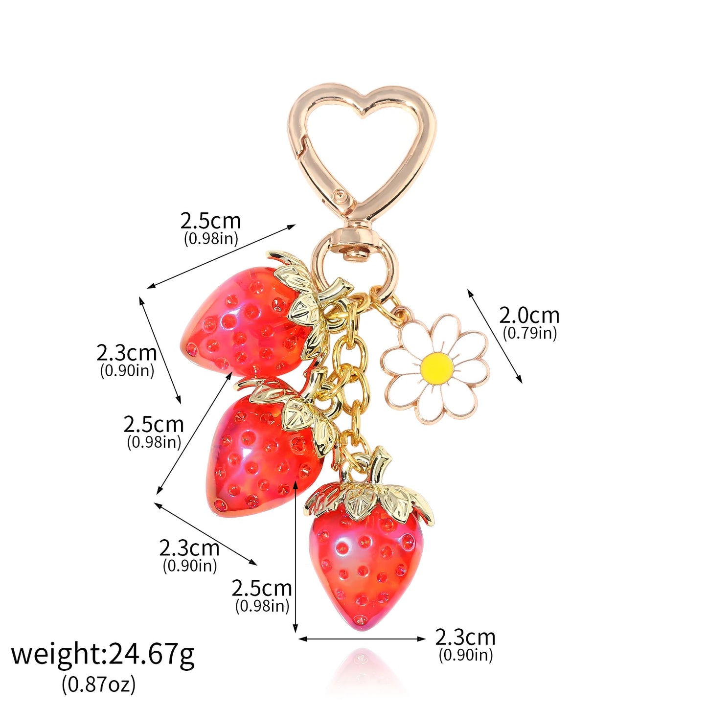 Daisy Keychain