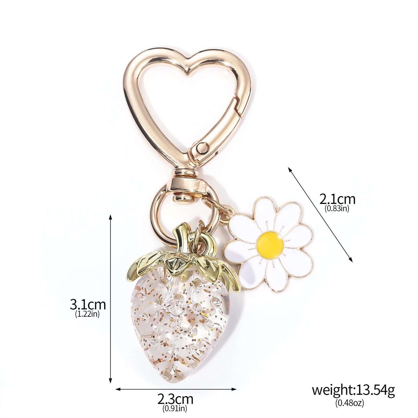 Daisy Keychain