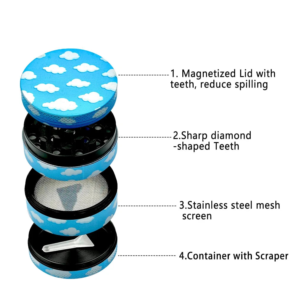 Clouded Set – Tray & Grinder Combo